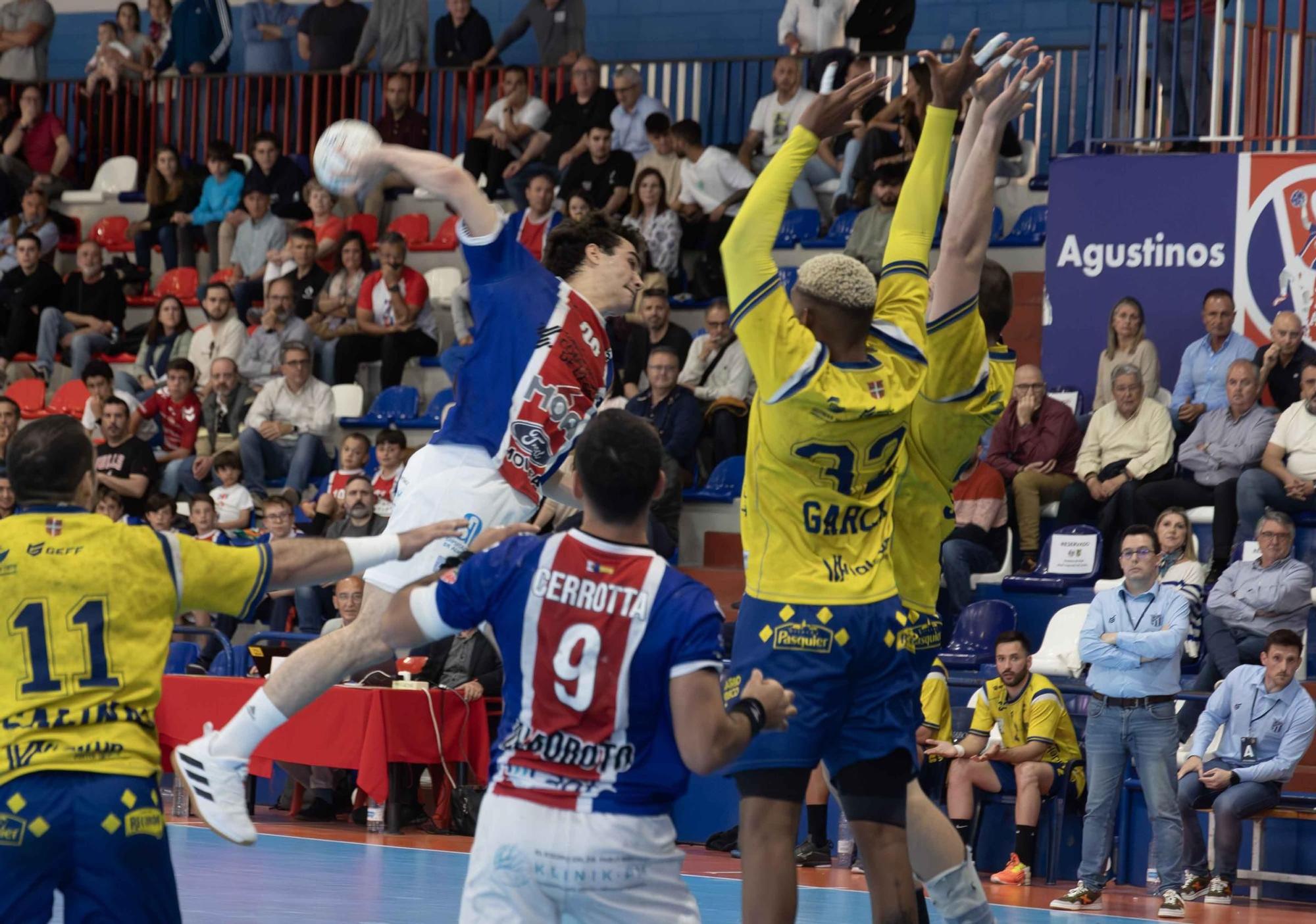 Balonmano Agustinos de Alicante cae en la Copa ante el Bidasoa de Irún
