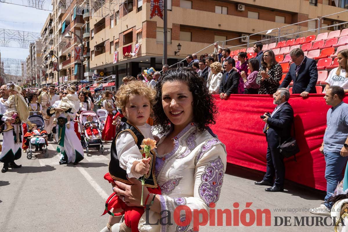 Desfile infantil del Bando Moro en las Fiestas de Caravaca