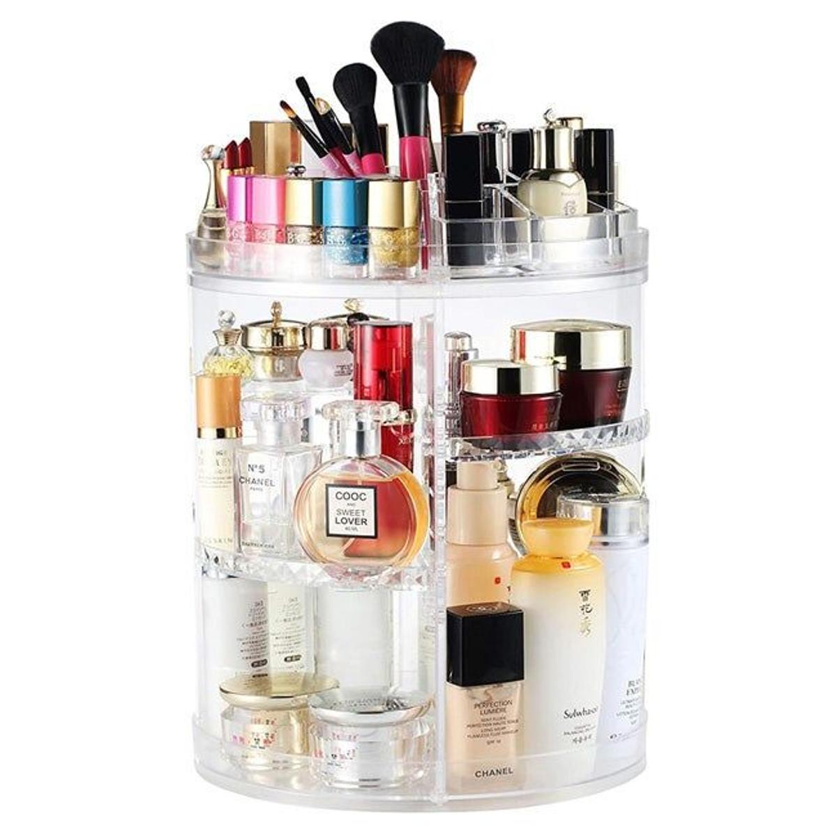 Organizador Baño Cocina Almacenaje Maquillaje Cosméticos Cubiertos