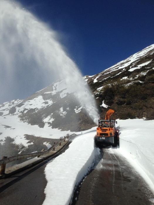 Nieve en La Farrapona