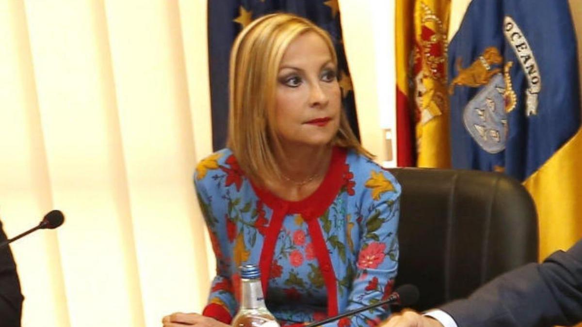 La presidenta del PP en Canarias, María Australia Navarro.