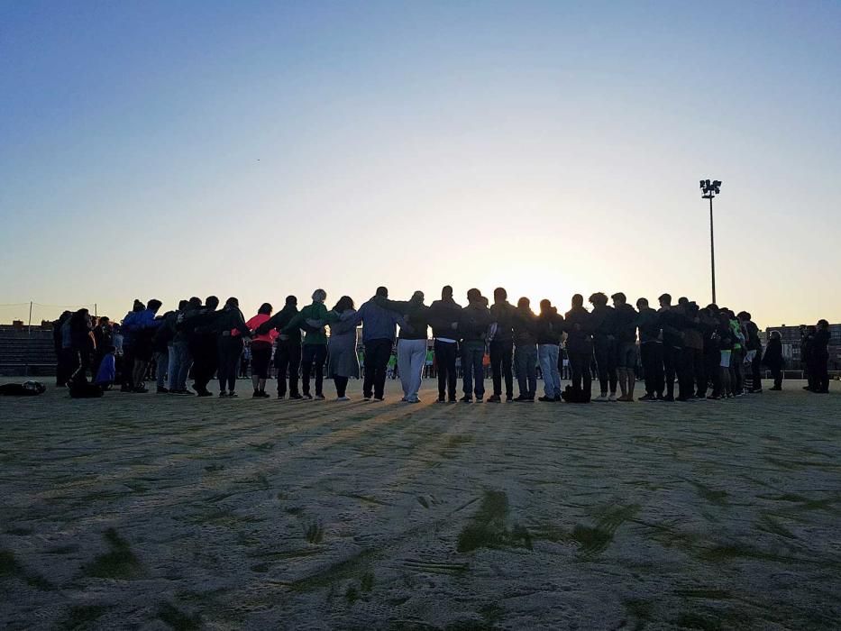 Rugby Club Ponent de Palma guarda un minuto de silencio en recuerdo del legionario mallorquín fallecido