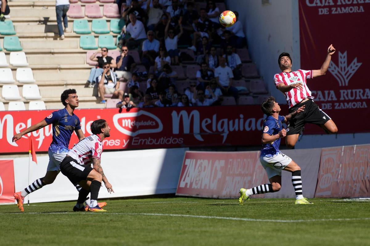 GALERÍA | Imágenes del partido entre el Zamora CF y Unionistas de Salamanca