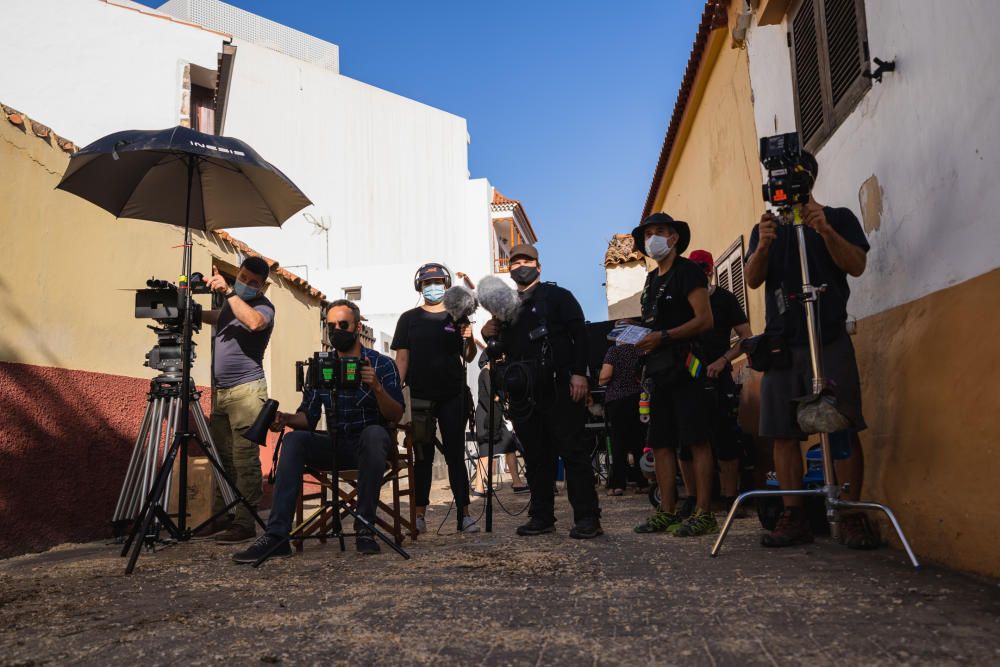 Comienza el rodaje de la película "La piel del Volcán" en Valsequillo