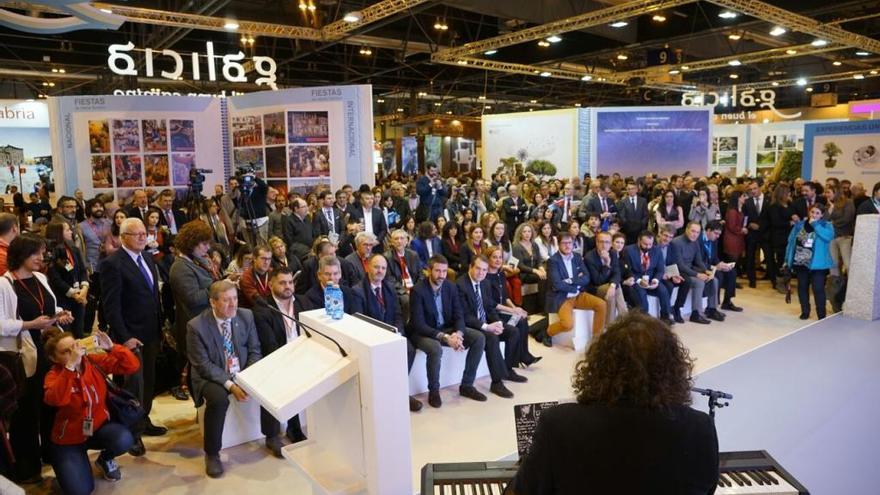 Una de las presentaciones de la Diputación en Fitur.