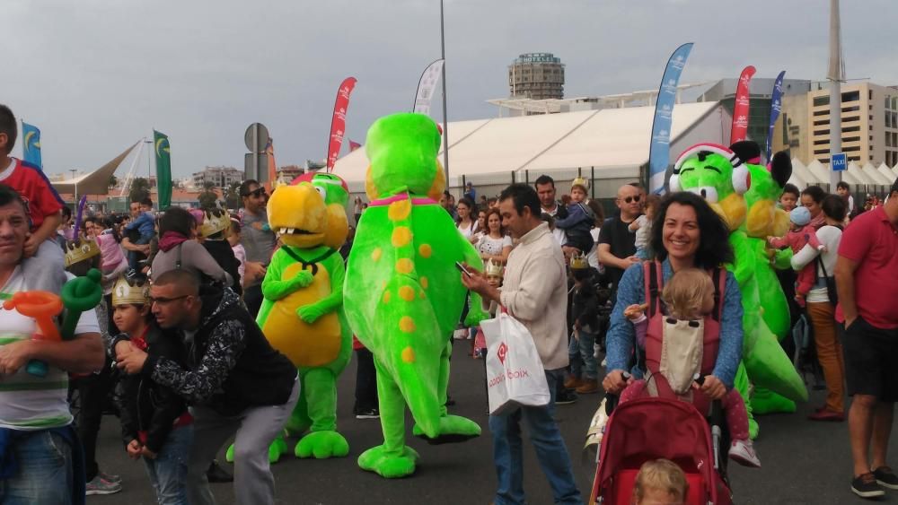 Llegada de los Reyes Magos a Las Palmas de Gran Canaria 2017