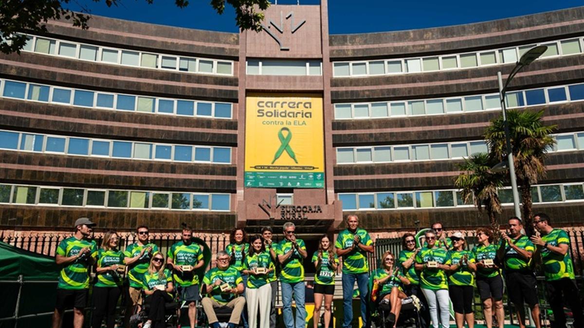Éxito solidario: la Carrera Contra la ELA de Fundación Eurocaja Rural marca récords de participación y recaudación