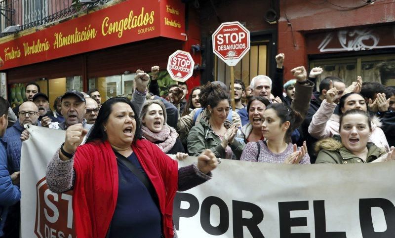 Desahucio paralizado en La Magdalena