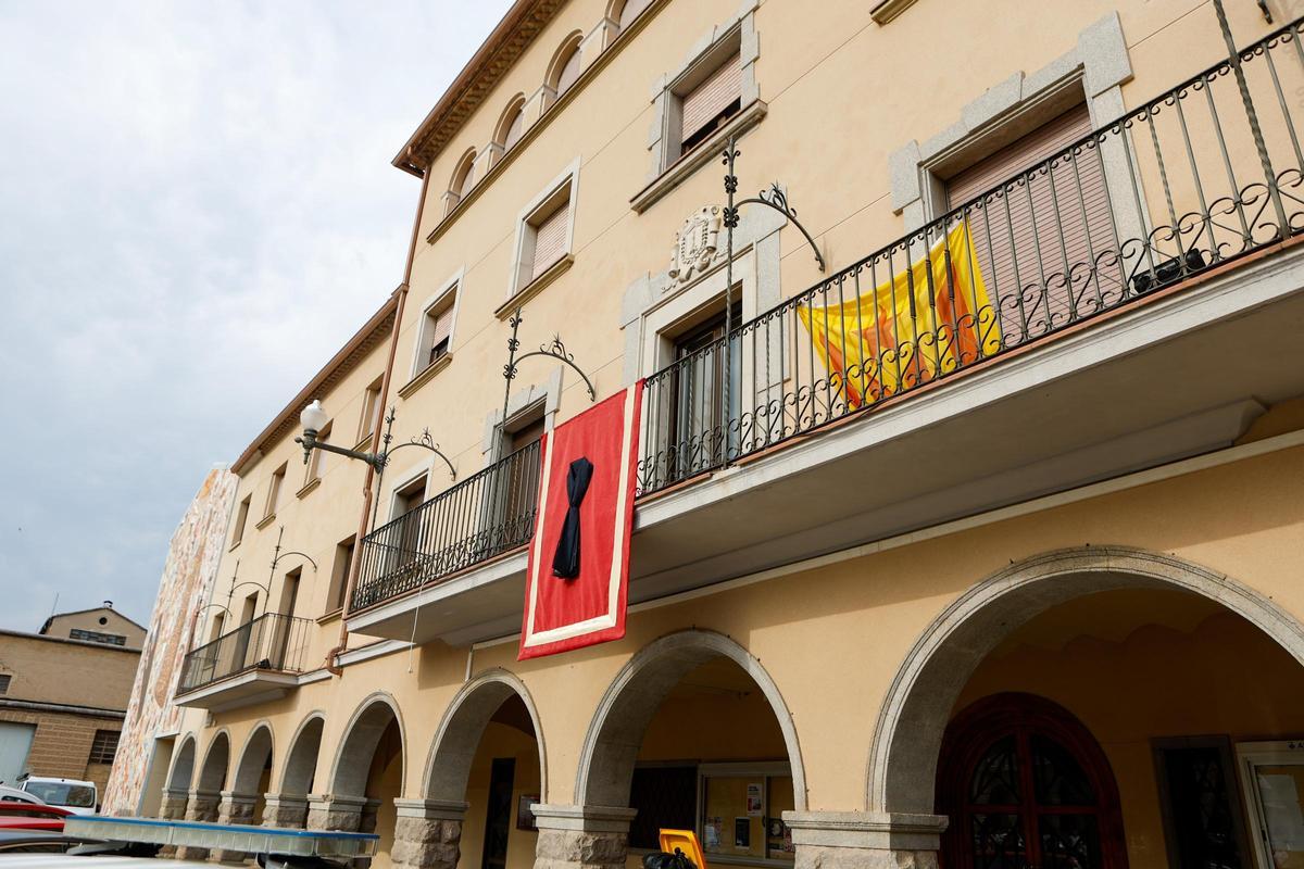 Així ha estat el minut de silenci a Navàs per acomiadar el jove que va perdre la vida al Llobregat