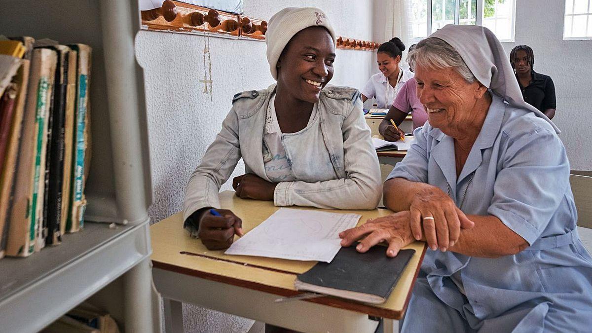 Juana María, la misionera vital de Aliste que pone cara a la campaña del Domund