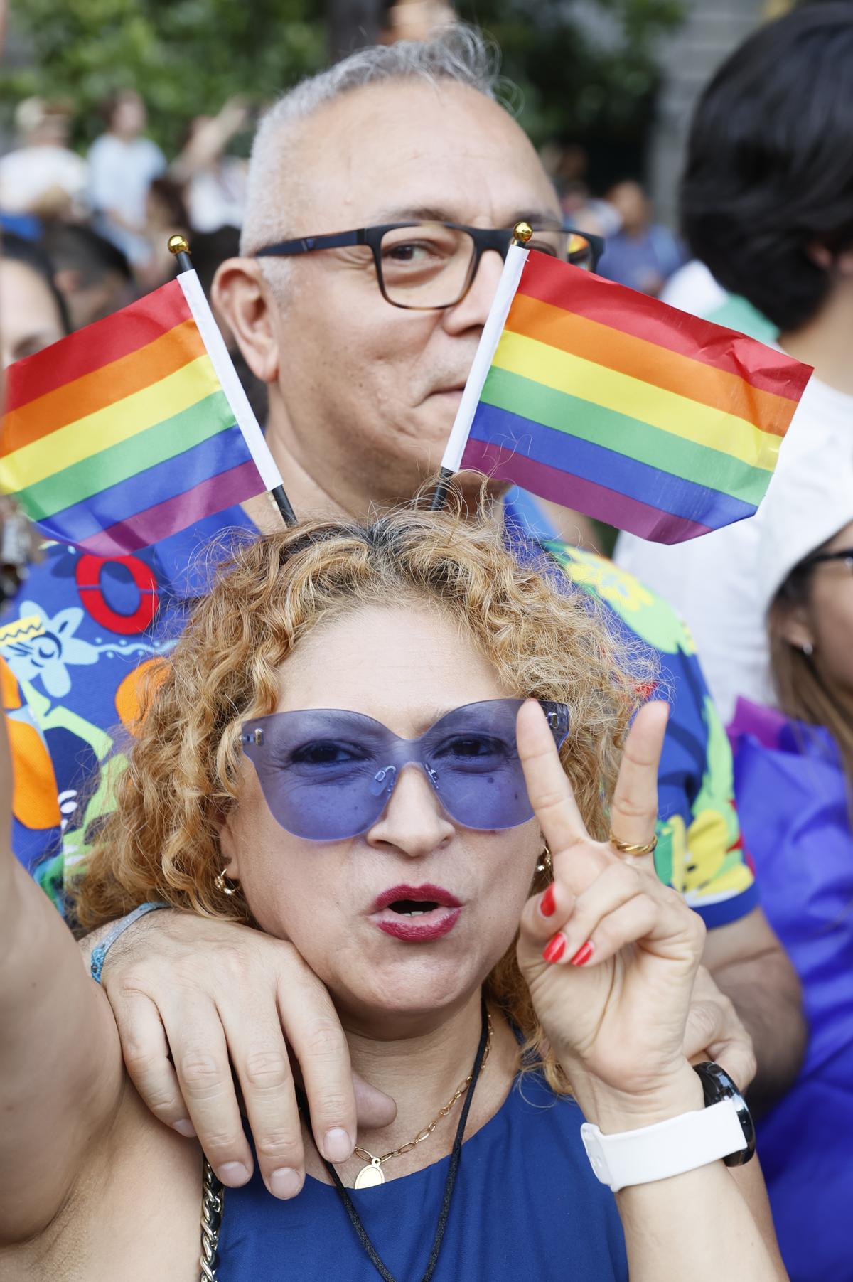 La manifestación del Orgullo LGTBI+ 2023, en Madrid recorrió el centro, desde Atocha a Colón