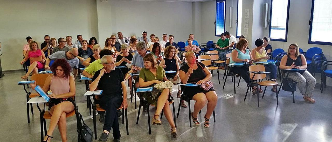 Integrantes del pleno de la Mancomunitat de la Ribera Baixa, en una imagen de archivo. | JOAN GIMENO