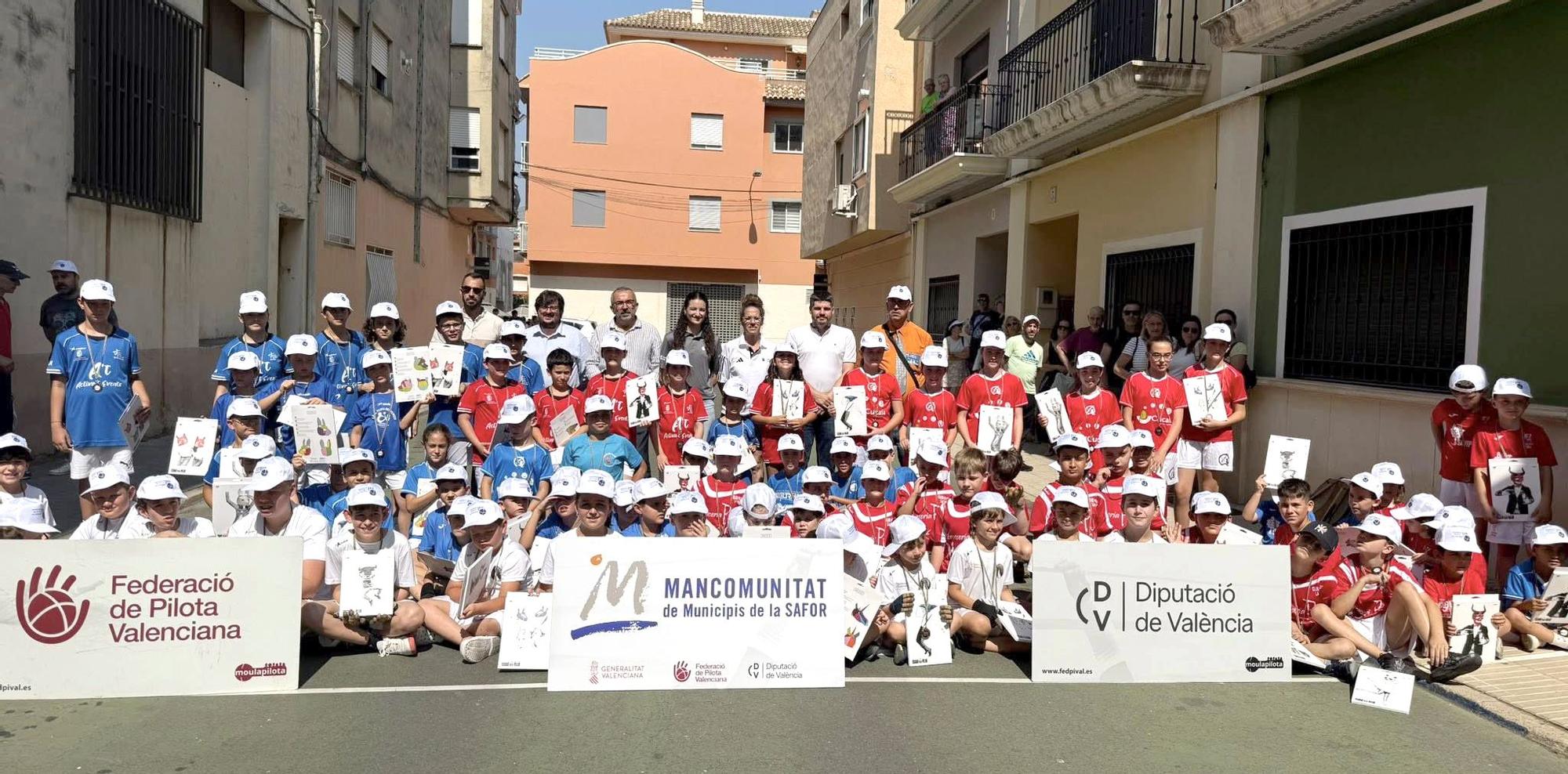 La Trobada Mancomunitat de la Safor 2025 ompli Vilallonga de pilota