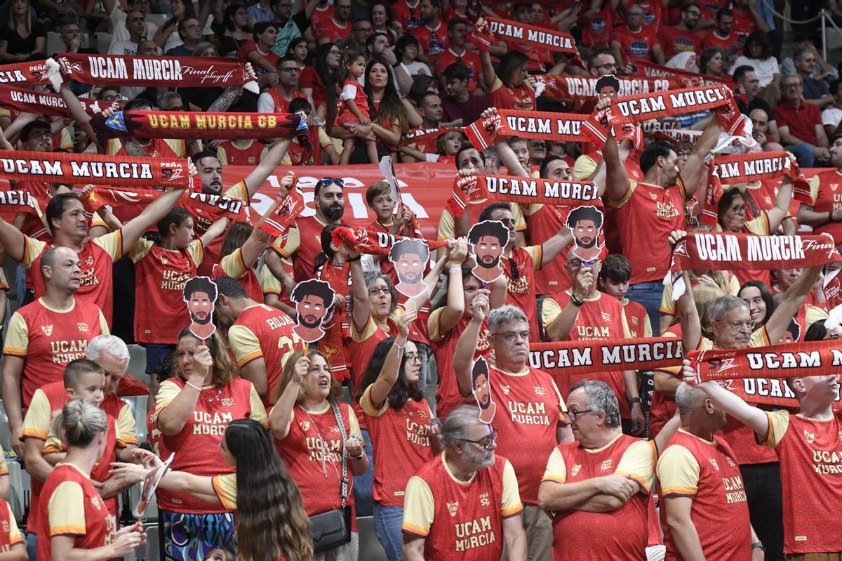 La aplastante victoria del UCAM Murcia ante el Andorra, en imágenes