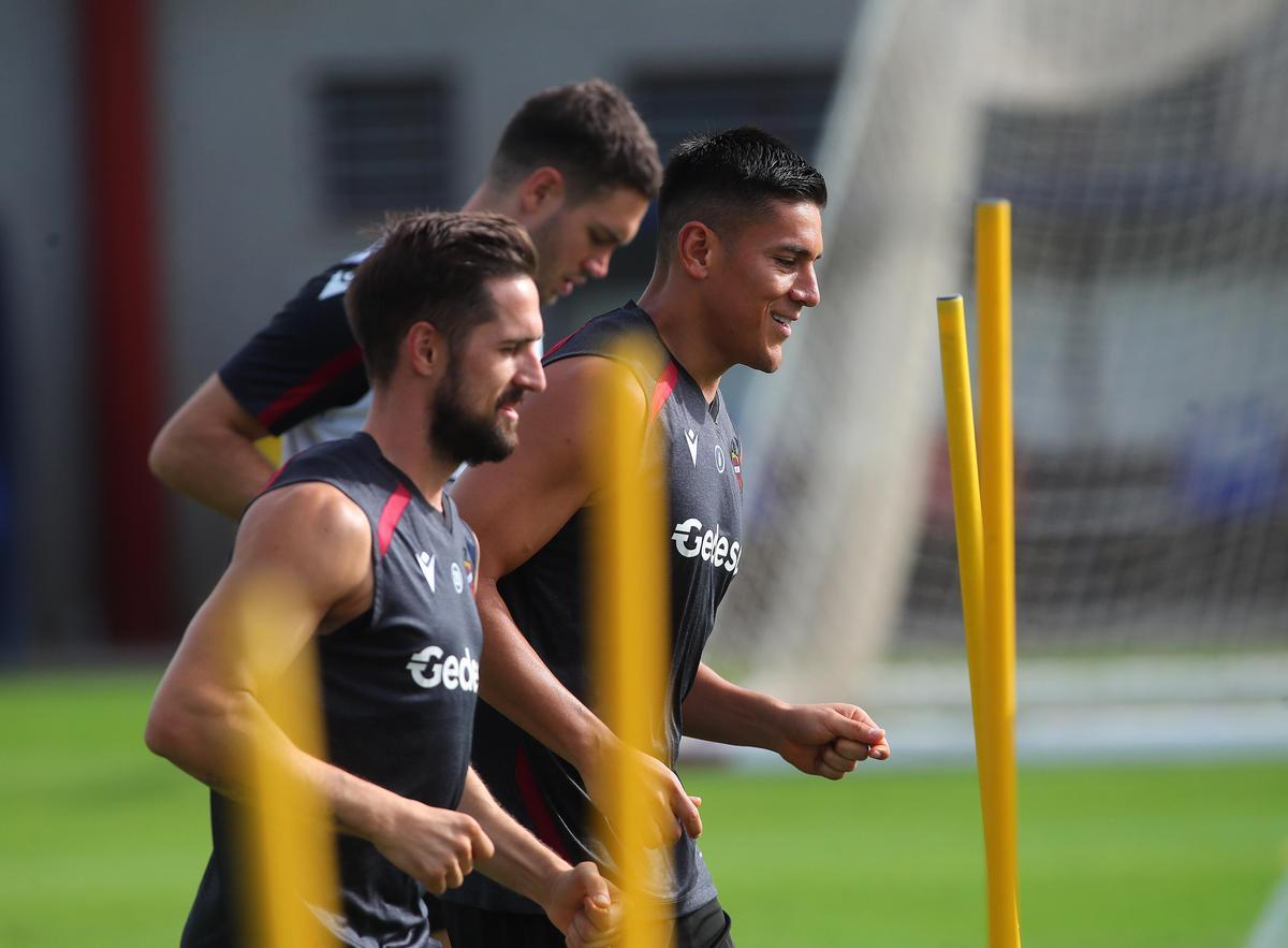 Entrenamiento del Levante UD de hoy