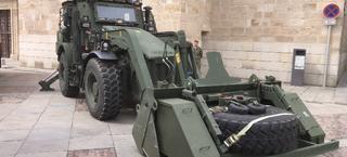 VÍDEO | Exhibición de material militar en Zamora y exposición  "Soldados: de Mostar a la Ruta Lithium"