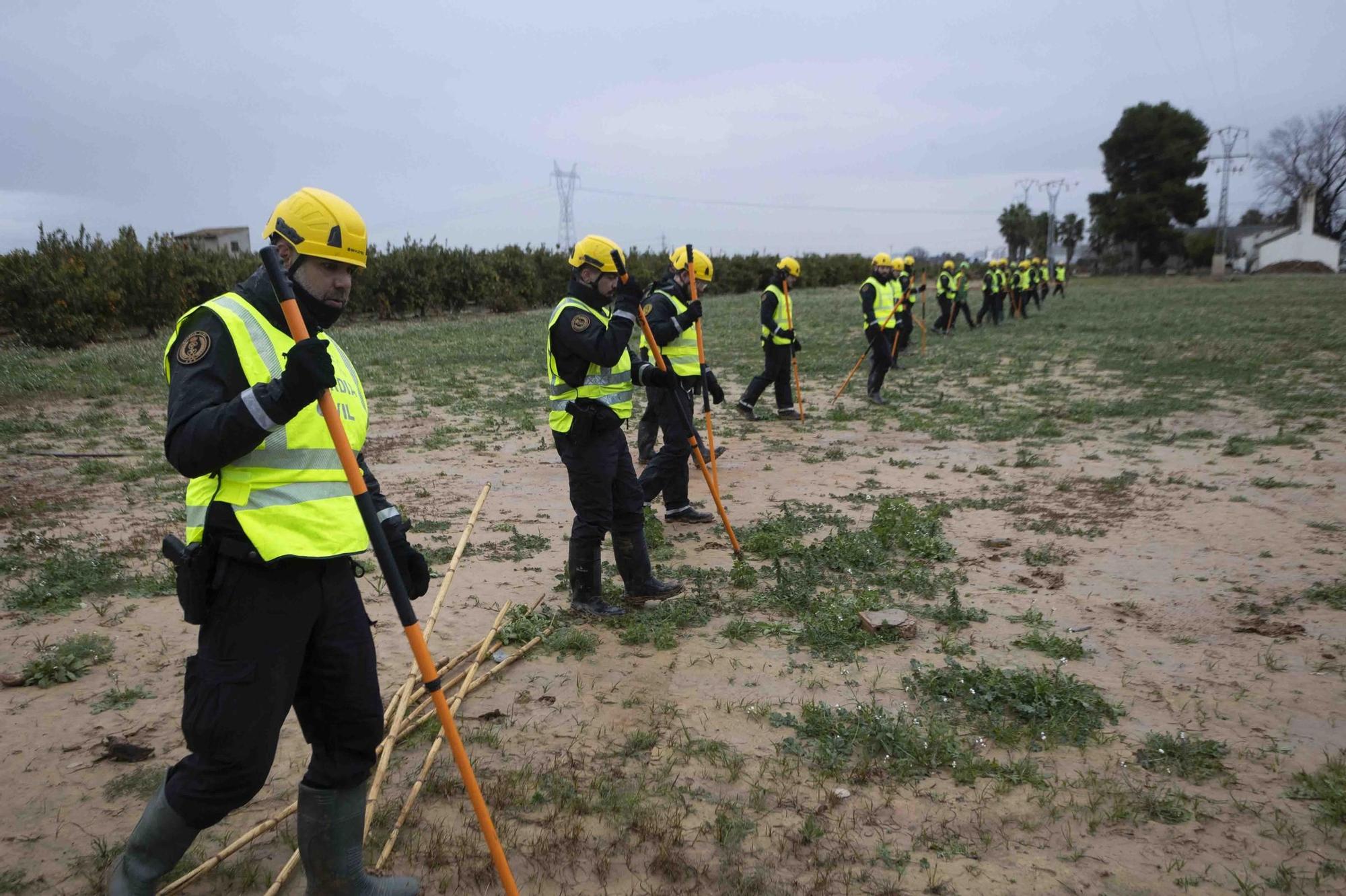 La UME continua la busqueda de desaparecidos