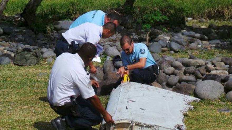 Los restos hallados en La Reunión son del avión Malasia Airlines