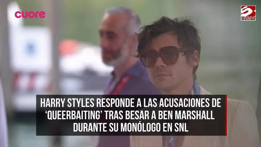 Acusan a Harry Styles de 'Queerbaiting' tras besar a Ben Marshall