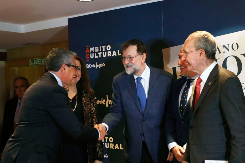 Firma de libros de Mariano Rajoy.