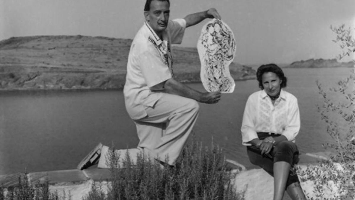 Salvador Dalí i Gala. Port Ligat l’any 1957. | JACQUES LÉONARD