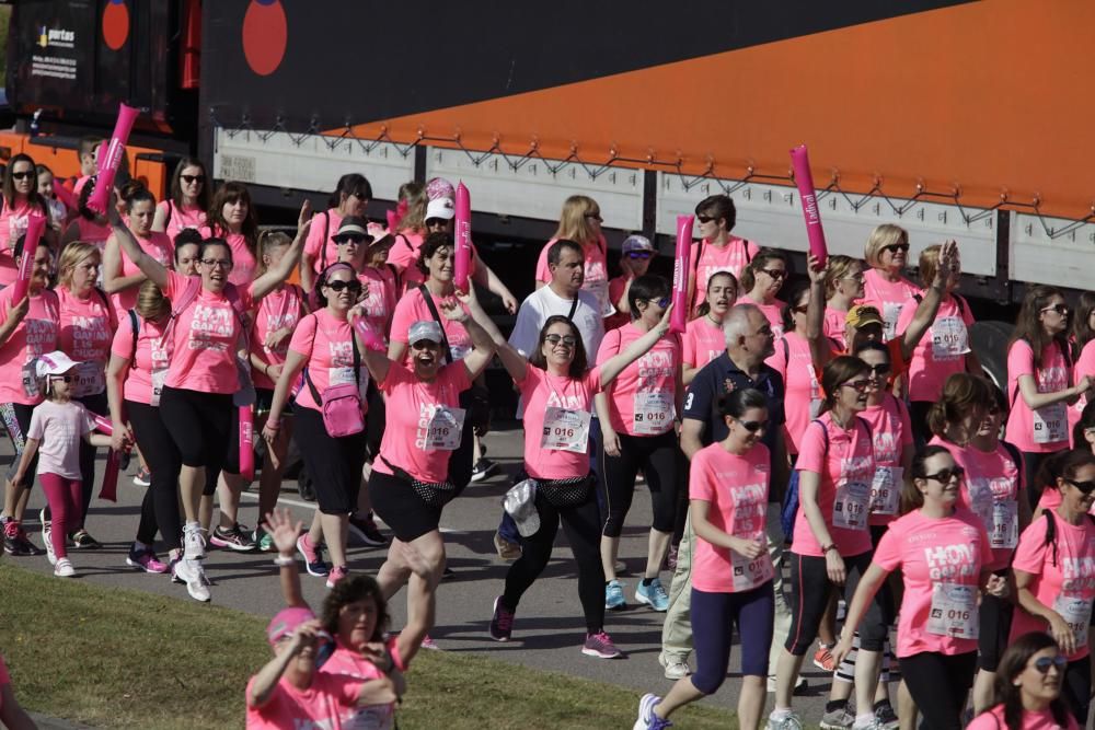 Carrera de la mujer en la zona este de Gijón.