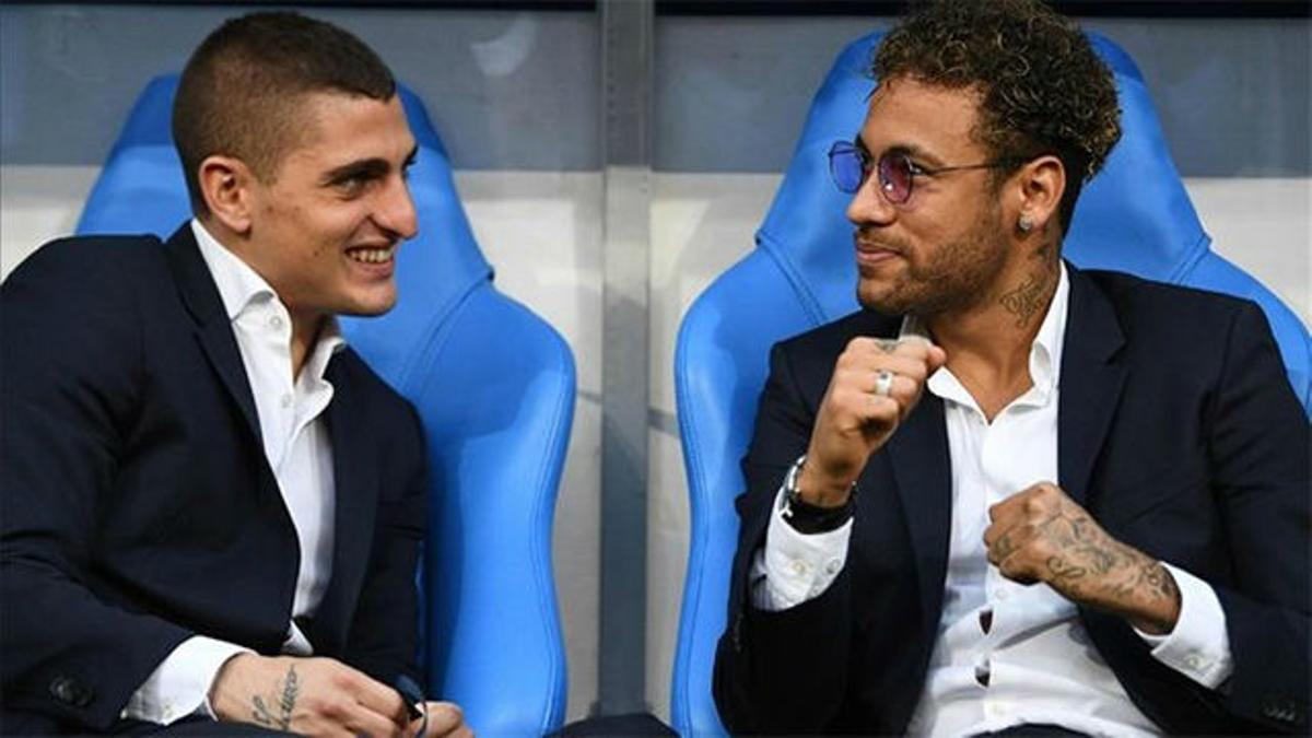 Verratti habló sobre la situación de Neymar en el PSG