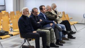 Los cincos acusados en la pieza E del caso Taula, por los contratos de Cultura en el Ayumtamiento de València y el contrazo zombi de Marcos Benavent.