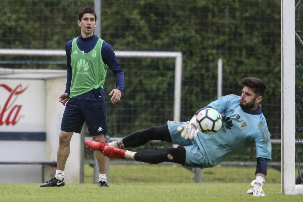 Entrenamiento del Oviedo