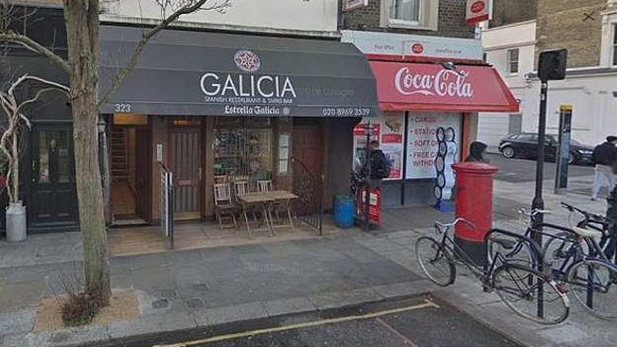 El bar Galicia, en Londres. // Google Streetview