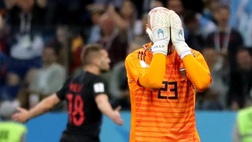 Caballero y Croacia ejecutan a Argentina