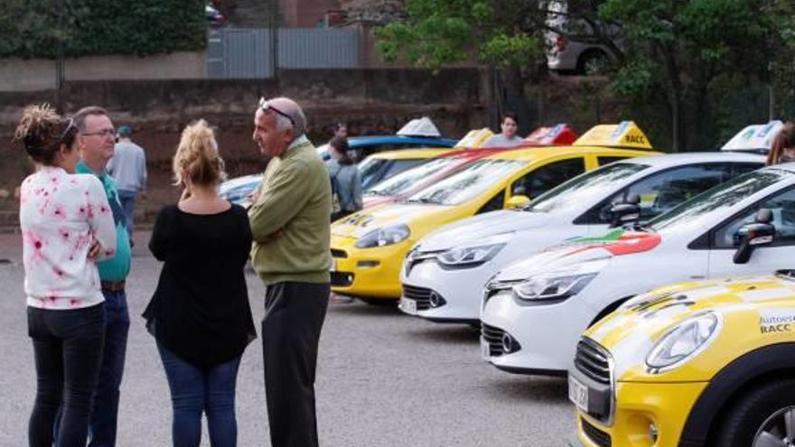 Professors de les autoescoles i alumnes, sense poder fer l&#039;examen durant la vaga de l&#039;any passat.