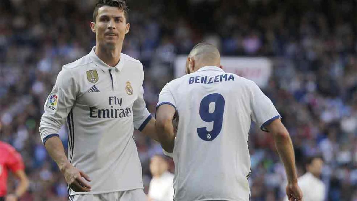 Cristiano Ronaldo y Benzema no han empezado on fire la temporada