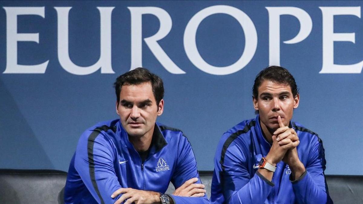 Nadal y Federer se han visto antes de jugar en Shanghái