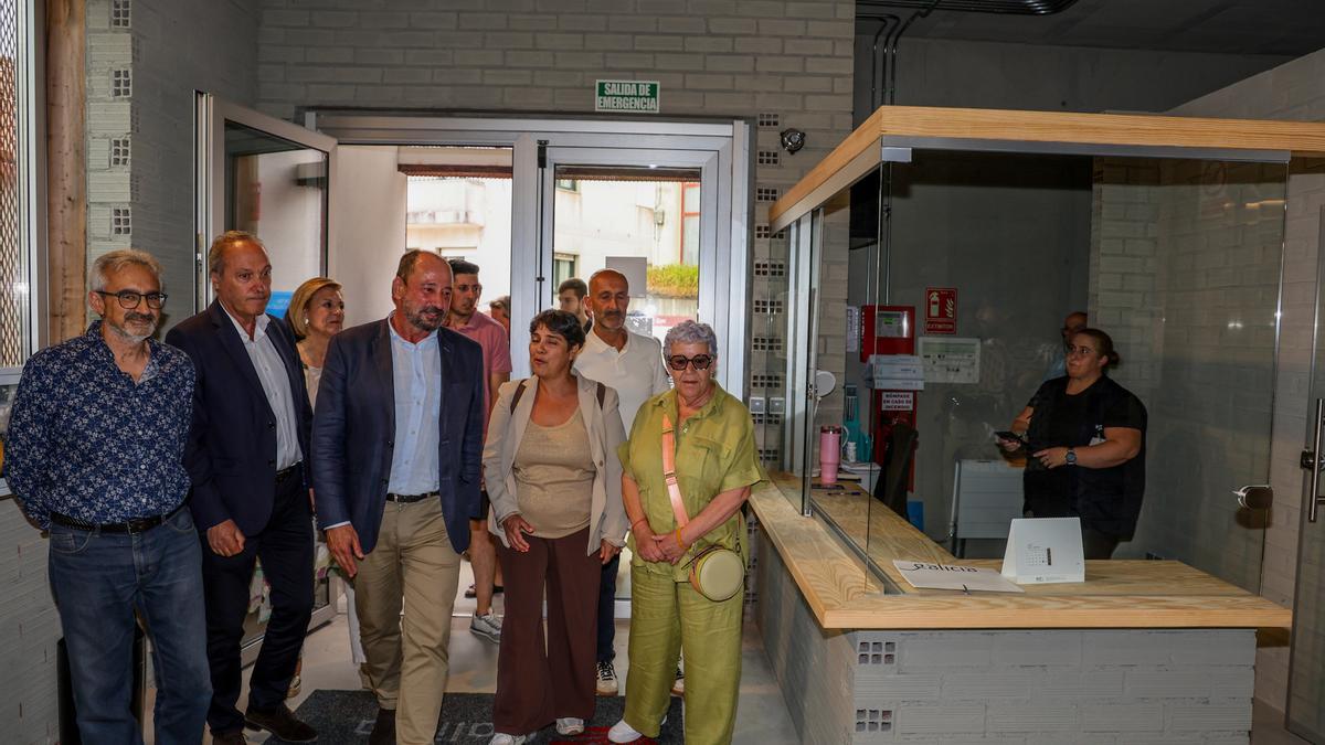 El albergue de Carril se inauguró el pasado verano.
