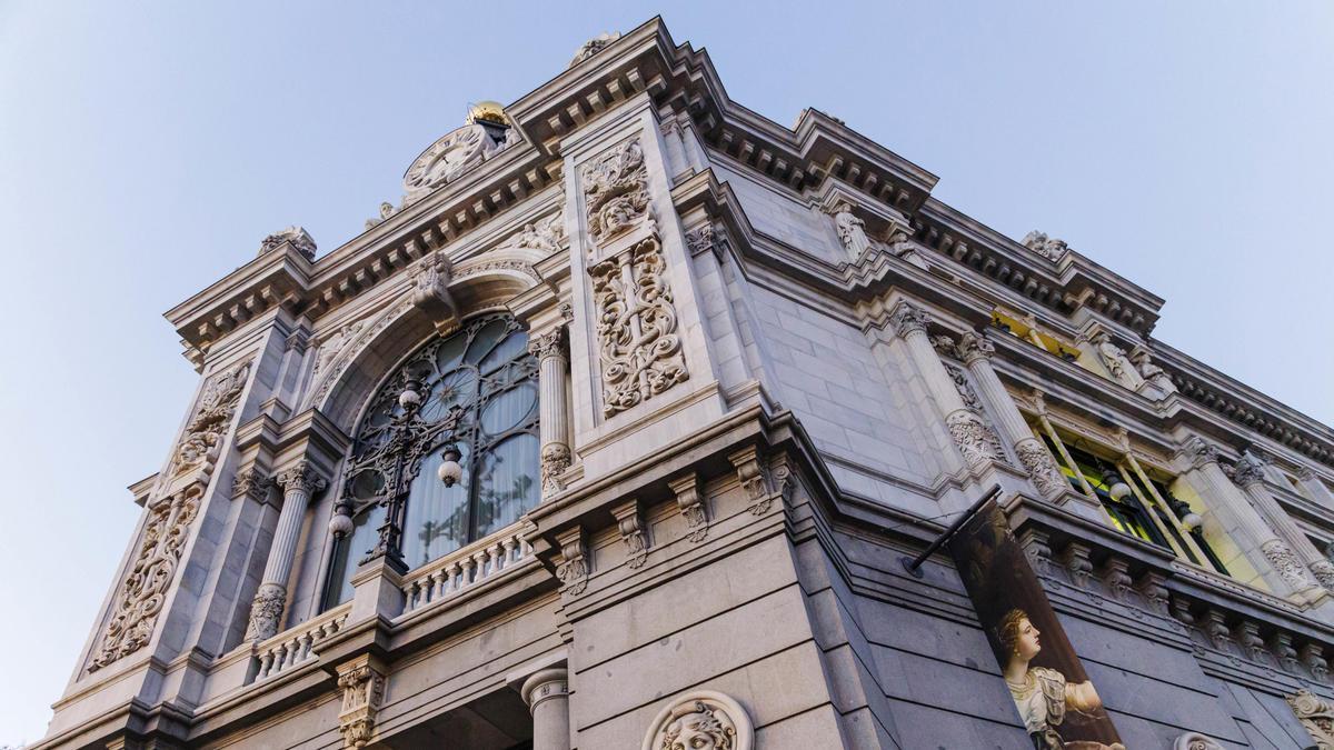 Una imagen de la fachada de la sede del Banco de España.