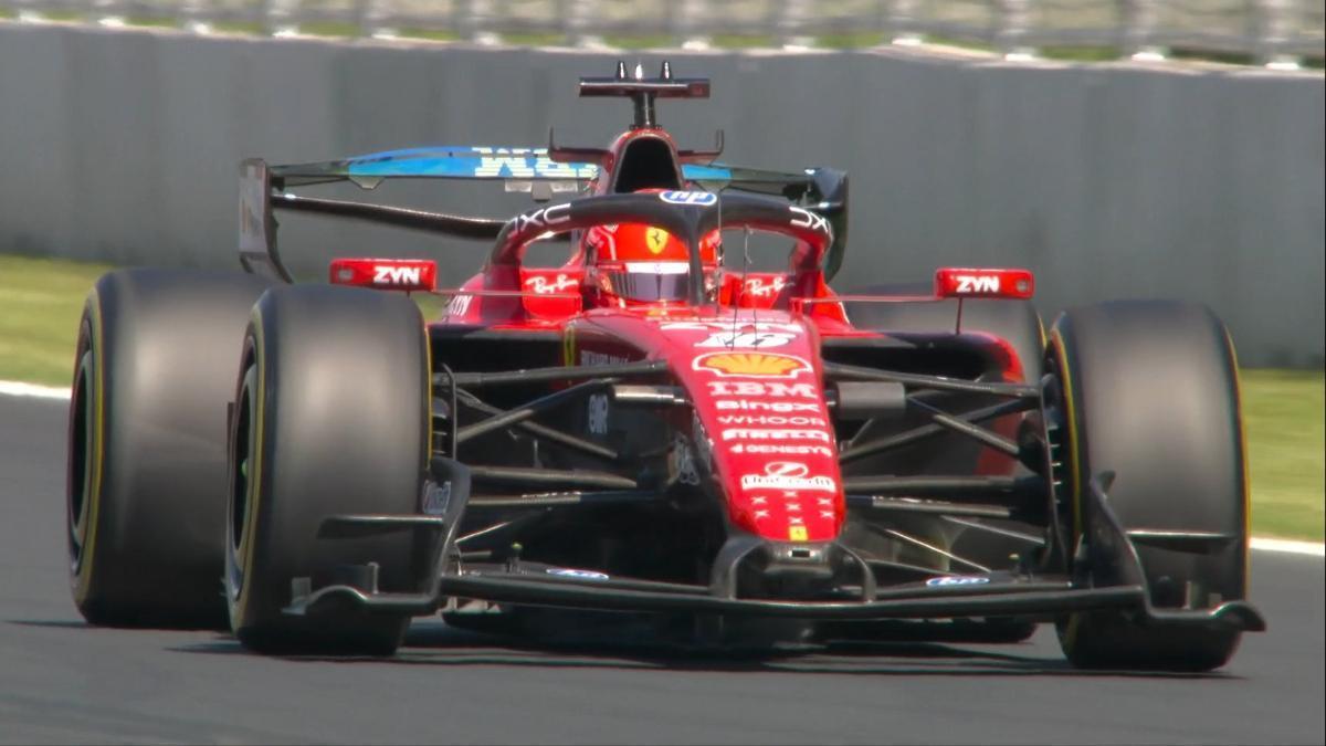 Ferrari arranca al frente en Monza; Alonso y Sainz sufren