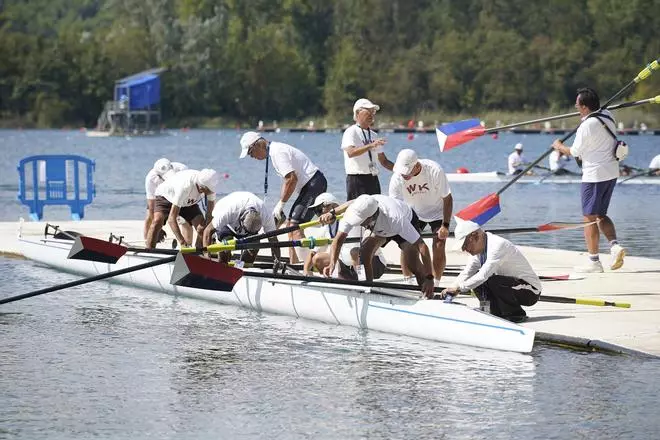 Les fotos del Mundial de rem per a veterans a Banyoles