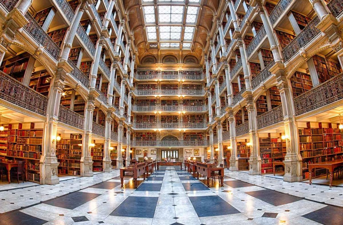 Peabody Library (Baltimore, EE UU)