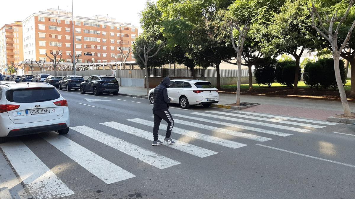 El accidente se ha producido en la avenida Francesc Tàrrega de Vila-real.