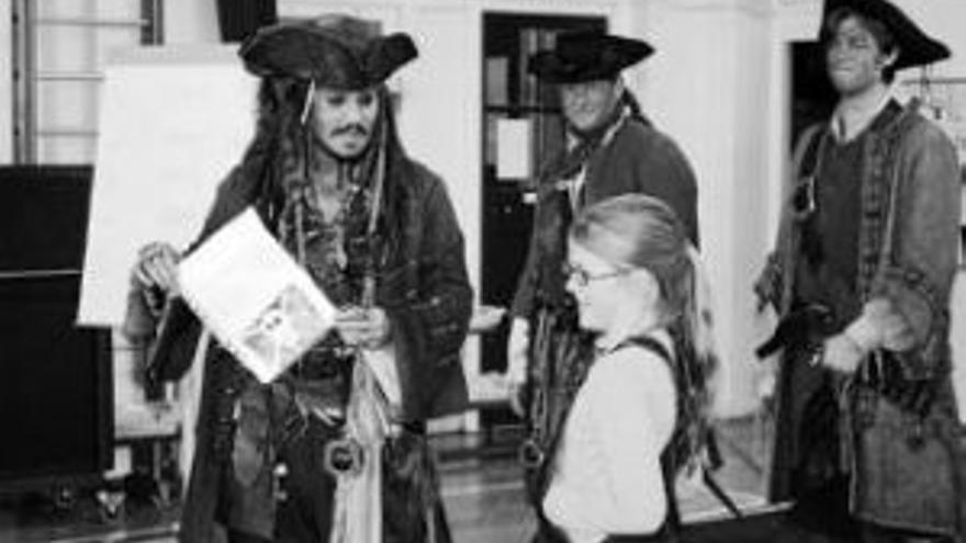 Jack Sparrow, estrella de un ´motín´ escolar