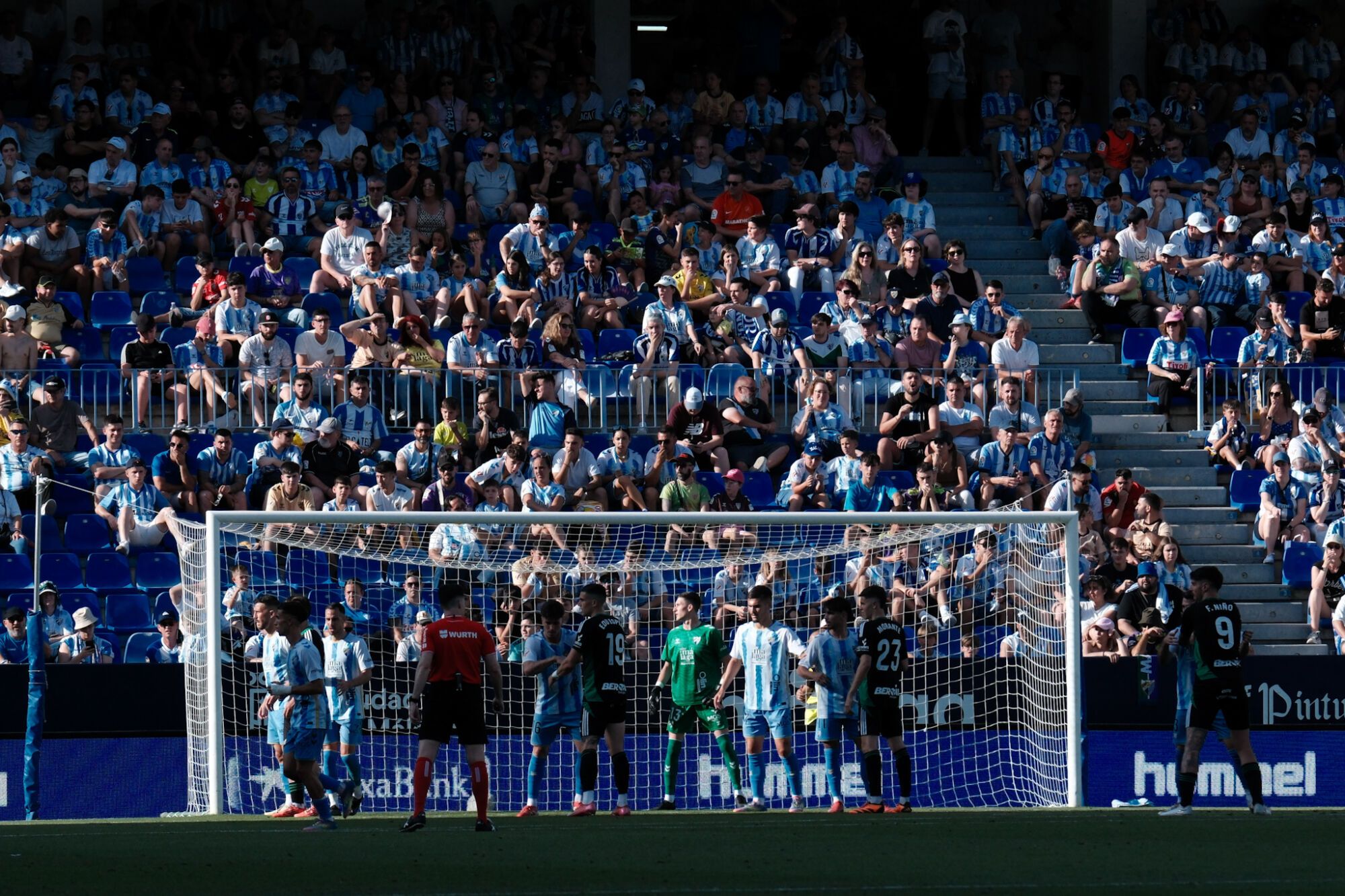 Málaga CF - Burgos CF. Jornada 42, Liga Hypermotion
