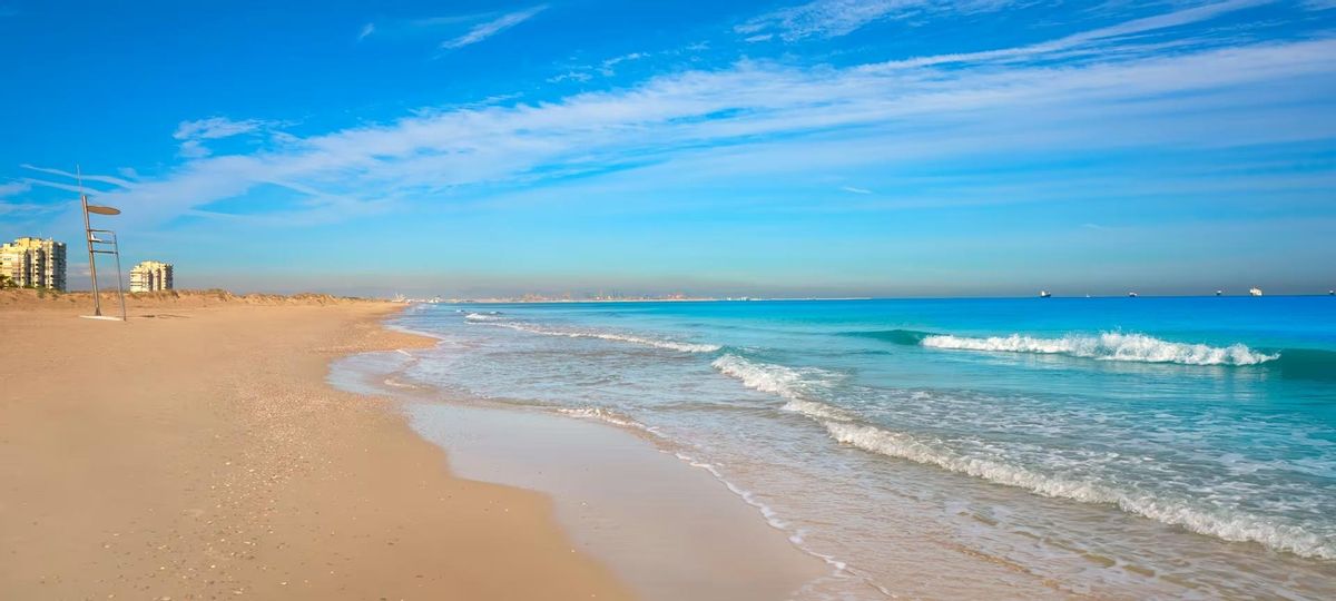 La Playa de El Saler, en la Comunitat Valenciana.
