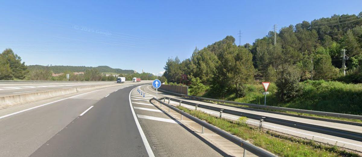 Incorporació nord de Sallent a la C-16, l'Eix del Llobregat