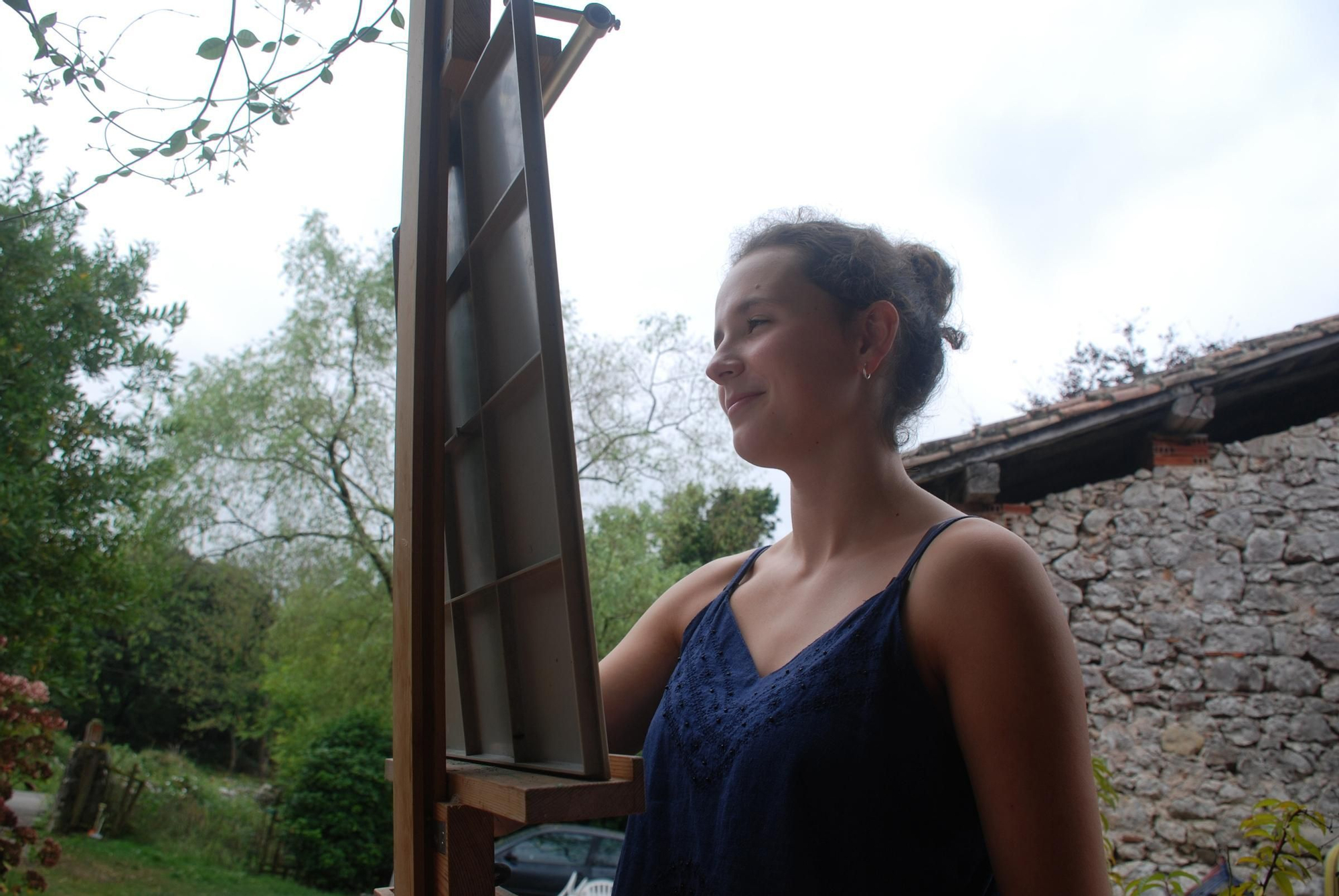 Carmen Rodríguez Villar, artista llanisca