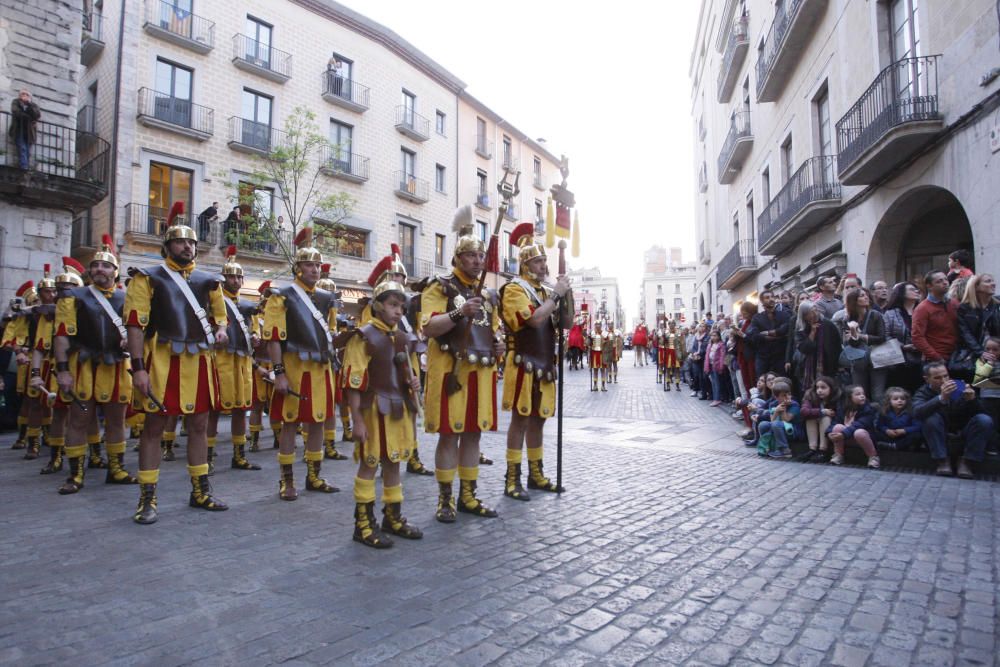 Entrega del pendó dels Manaies de Girona