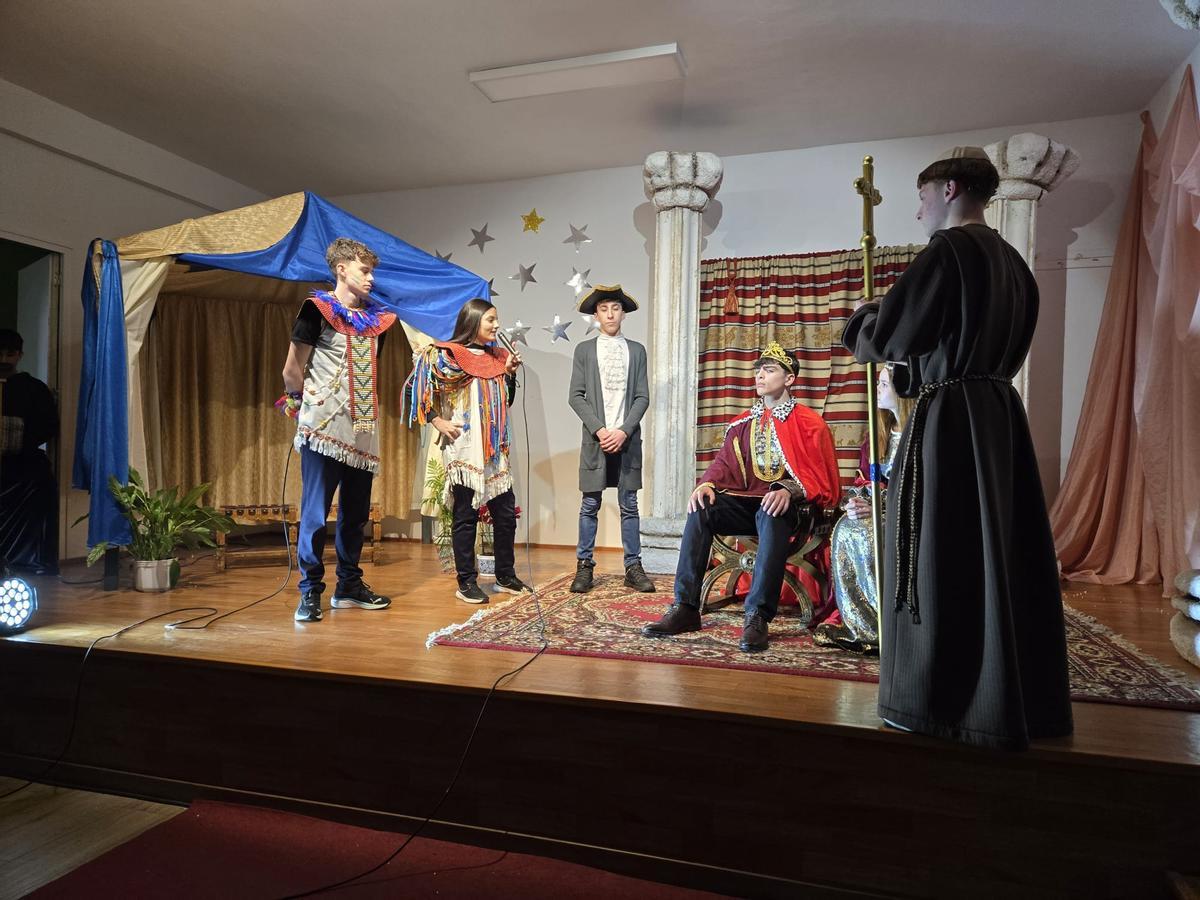 Representación de La Toma de Granada en el CSCJ de Miajadas