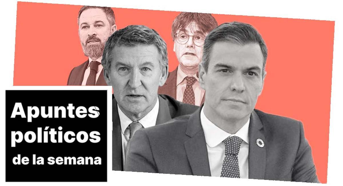 Dues estratègies sota pressió: Sánchez amb Junts, Feijóo amb Vox
