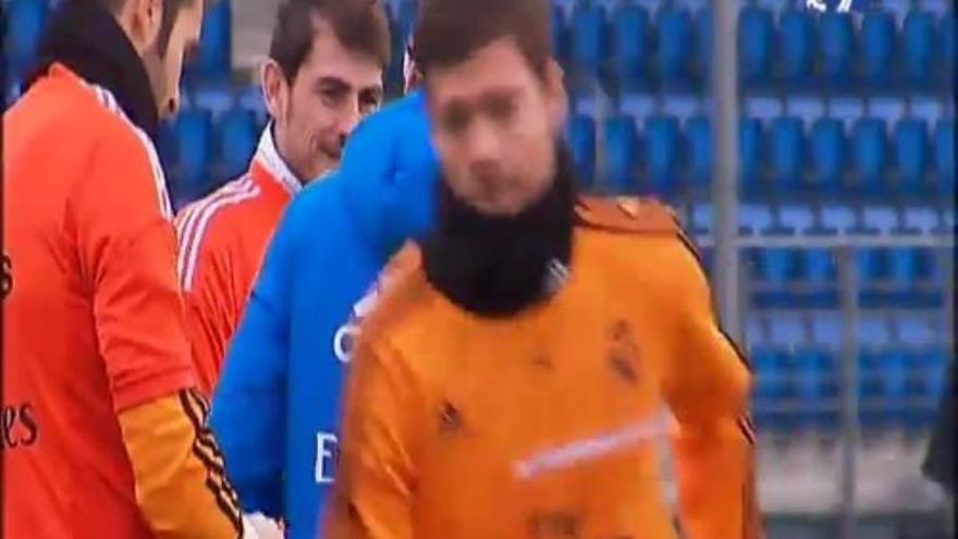 'Papá Casillas' vuelve a los entrenamientos