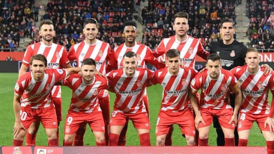 L&#039;onze del Girona davant l&#039;Athletic